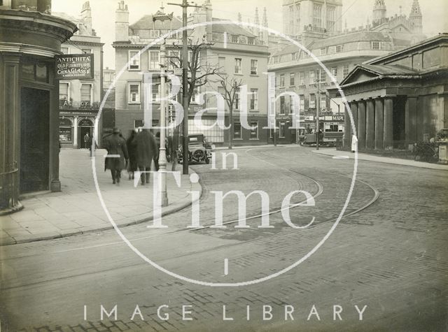 Terrace Walk, looking towards York Street, Bath c.1930