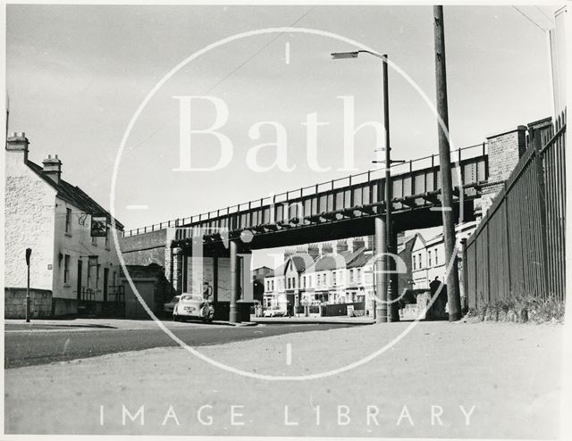 Red Bridge and Royal Oak, Lower Bristol Road, Bath c.1960