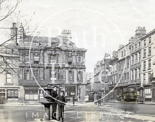 1, New Street, 14 to 17, Kingsmead Square and 31 to 38a, Kingsmead Street, Bath c.1903