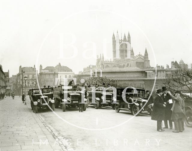 John Wood bicentenary, Parade Bridge and Lower Assembly Rooms, Bath 1927