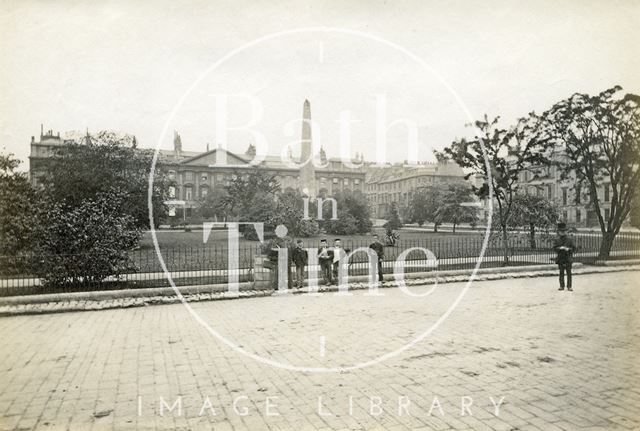 Queen Square, Bath c.1880