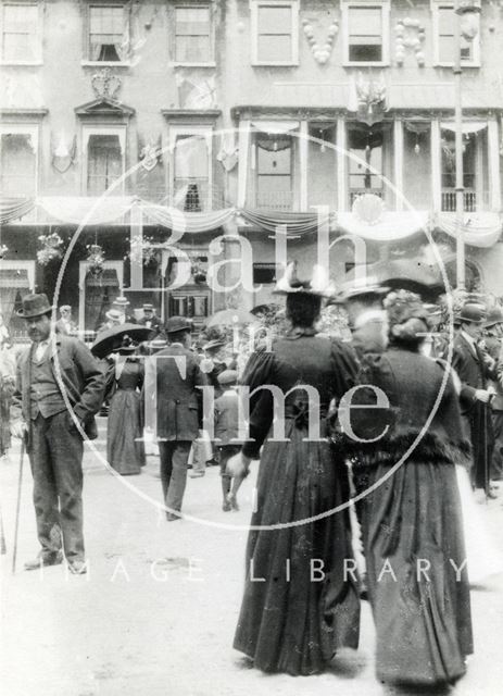 Queen Victoria's Diamond Jubilee celebrations, George Street, Bath 1897