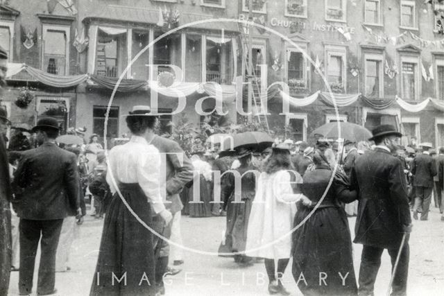 Queen Victoria's Diamond Jubilee celebrations, George Street, Bath 1897