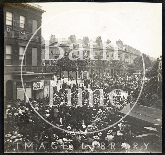 Queen Victoria's Diamond Jubilee celebrations, Laura Place, Bath 1897