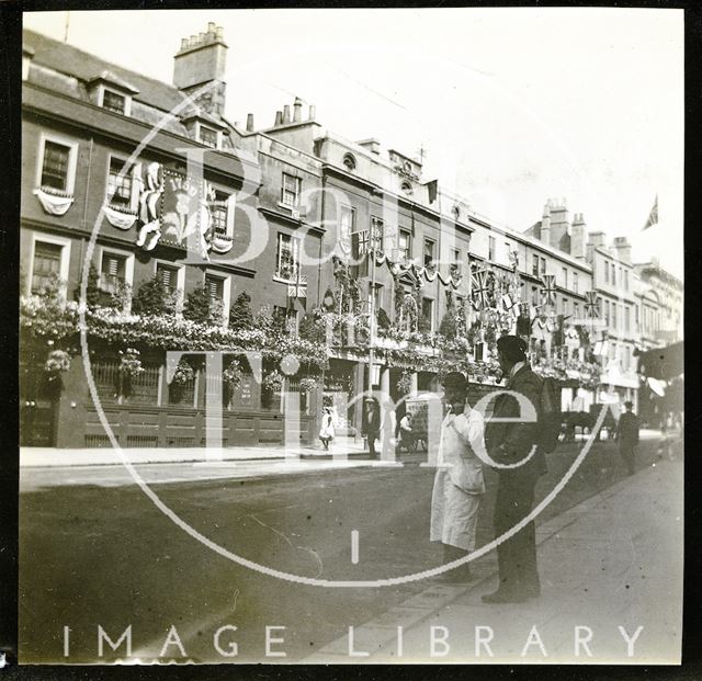 Queen Victoria's Diamond Jubilee celebrations, High Street, Bath 1897