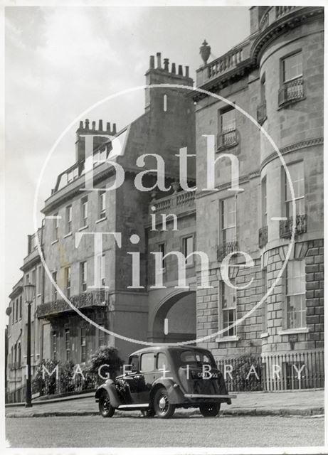 William Beckford's House, Lansdown Crescent, Bath c.1950