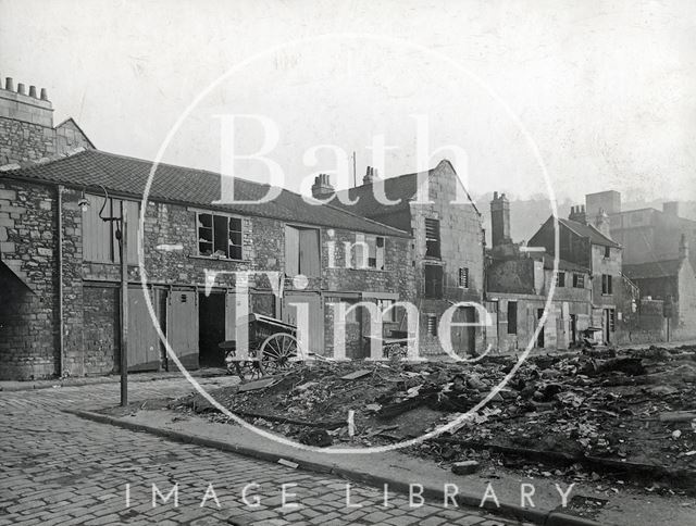 Little Corn Street from Back Street, Bath c.1920