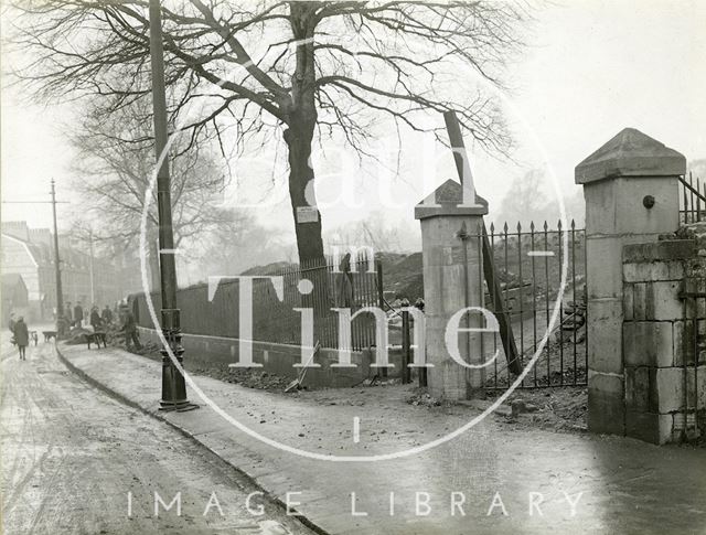 Upper Bristol Road, Looking at Royal Victoria Park, Bath 1921