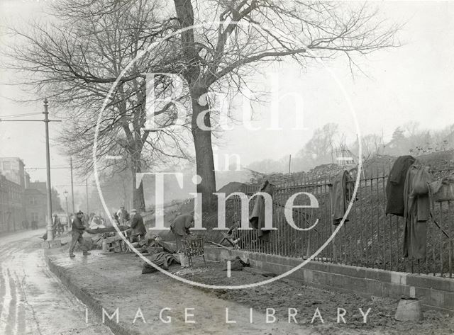 Upper Bristol Road, Looking at Royal Victoria Park, Bath 1921