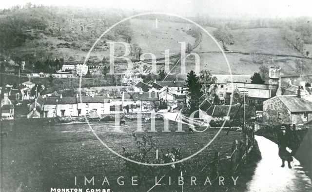 View of Monkton Combe c.1919