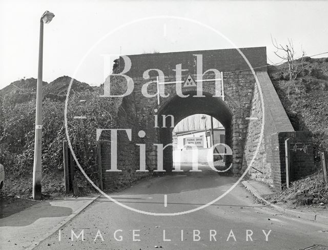 Railway Bridge over Dartmouth Avenue, Bath 1970