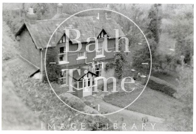 Somersetshire Coal Canal, the old weigh house at Midford 1968