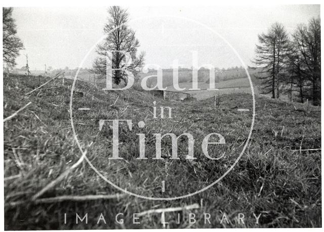 Somersetshire Coal Canal, tram road route near Twinhoe c.1960?