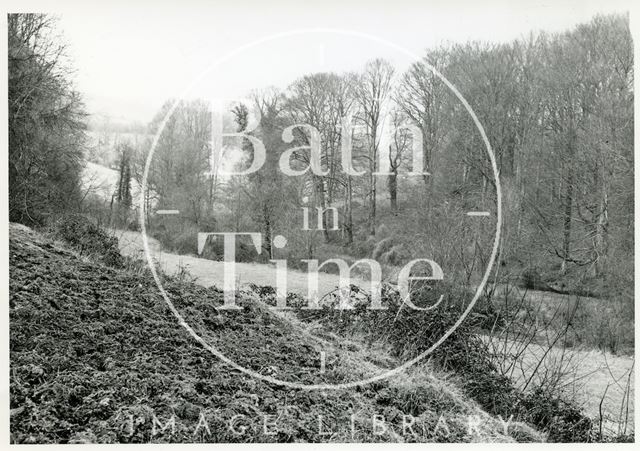 Somersetshire Coal Canal, Combe Hay flight of locks c.1965