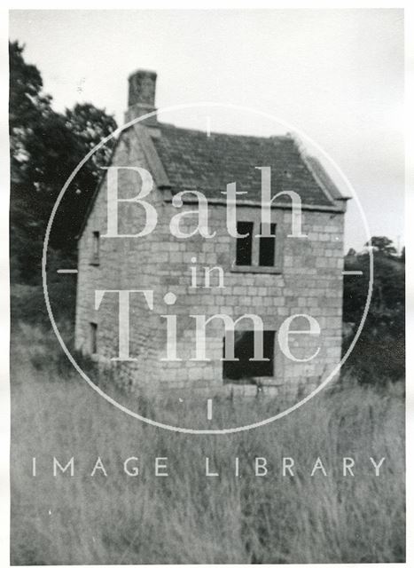 Somersetshire Coal Canal, Cottage at Timsbury Basin c.1960?