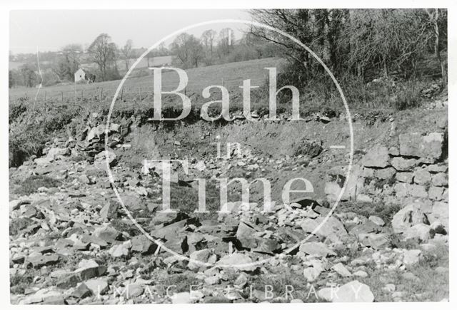 Somersetshire Coal Canal near Paulton Basin 1969