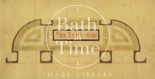 Design for sign for Red House Bakery, Bath c.1913?