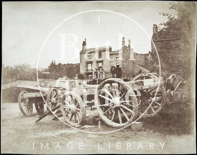 Wagon, Sydney Wharf, Bathwick, Bath c.1857