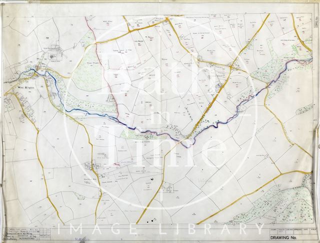 Nettleton field names - also West Kington - Wiltshire - traced by D.N. Brackenbury, traced 1959