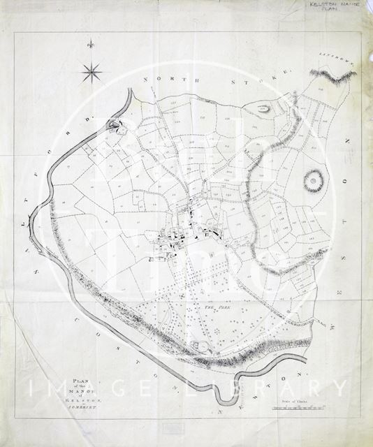 Plan of the Manor of Kelston, Somerset c.1819?