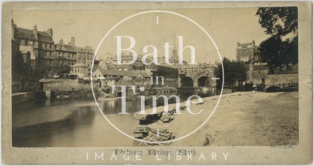 Pulteney Bridge, Bath c.1865