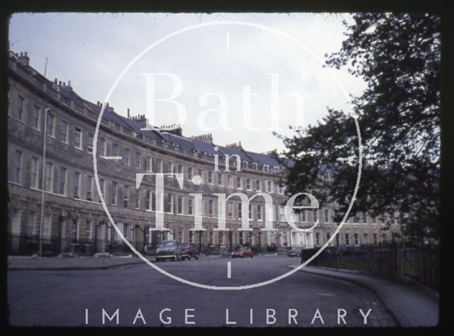 Lansdown Crescent, Bath 1965