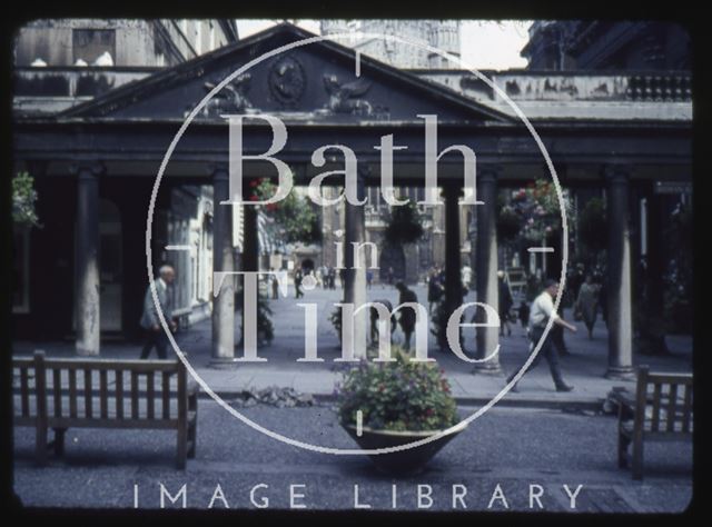 Entrance to Abbey Church Yard, Bath Abbey 1965