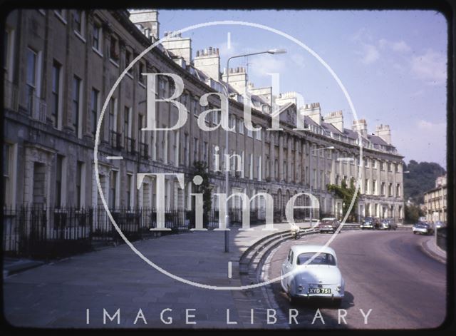 Camden Crescent, Bath 1965