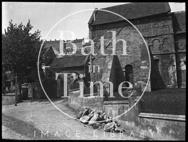 Saxon Church of St. Laurence, Bradford-on-Avon, Wiltshire c.1900