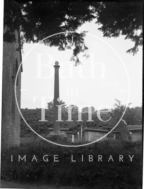 Churchyard cross, Whittington, Gloucestershire c.1900