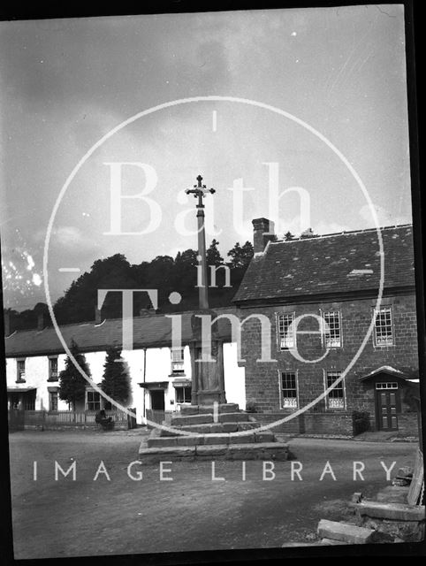 Village cross, Clearwell, Gloucestershire c.1900