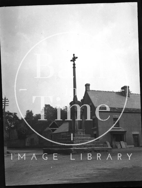 Village cross, Clearwell, Gloucestershire c.1900