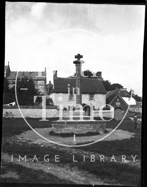 Village cross, Aldbourne, Wiltshire c.1900