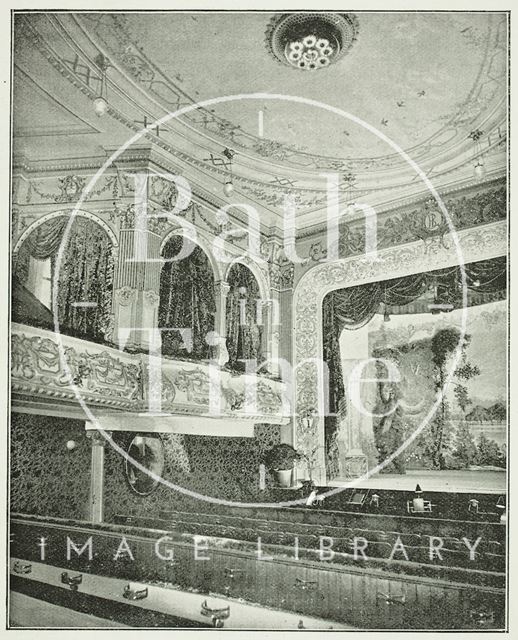 The Lyric Theatre or Varieties, Sawclose, Bath 1897