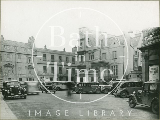 Blue Coat School and Palace Theatre, Sawclose, Bath 1936