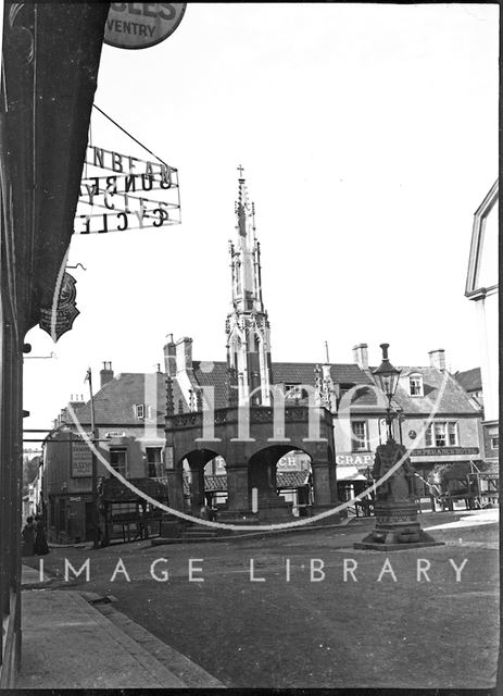 The Market Cross, Shepton Mallet, Somerset c.1900