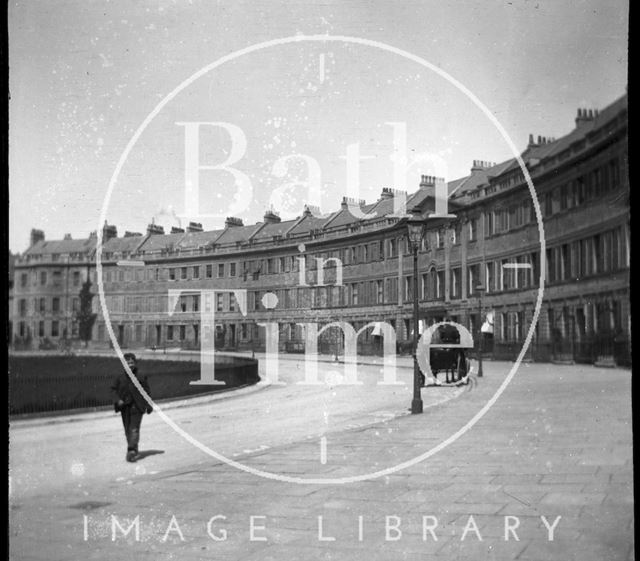 Lansdown Crescent, Bath c.1900