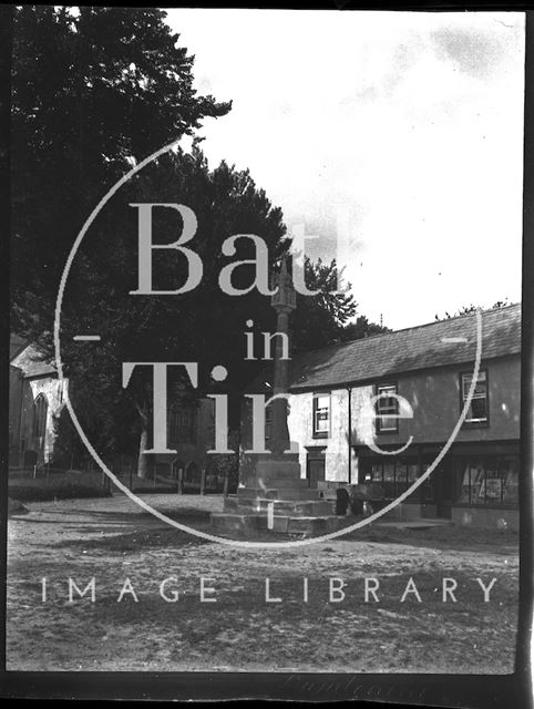 Village cross, Lambourn, Berkshire c.1900