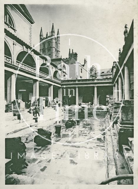 Roman Baths, Bath c.1900