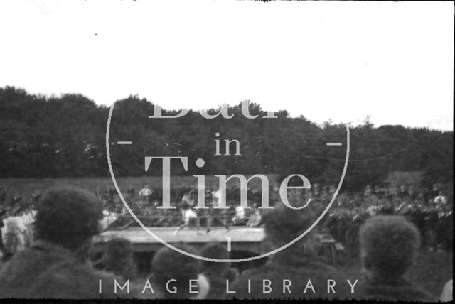 Boxing match at an unidentified location c.1920