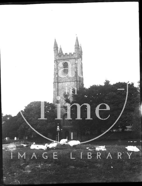 Church of St. Stephen, Launceston, Cornwall c.1900