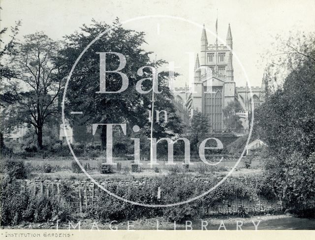 Institution Gardens, Bath c.1900