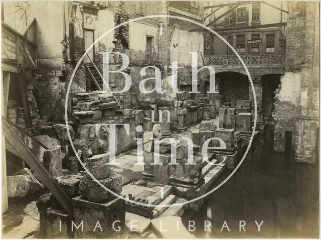 Roman Baths, Bath c.1885