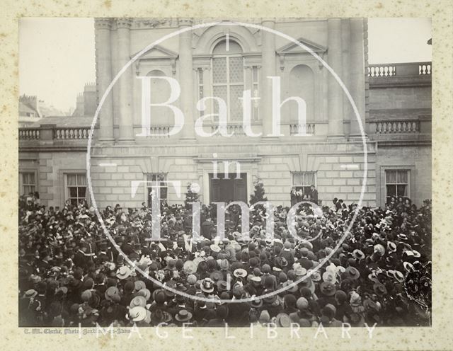 The Opening of the Pump Room Annex, Abbey Church Yard, Bath 1897