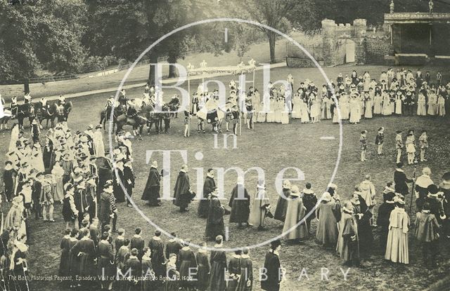 Bath Historical Pageant. Episode 5. Visit of Queen Elizabeth to Bath (A.D. 1590) 1909