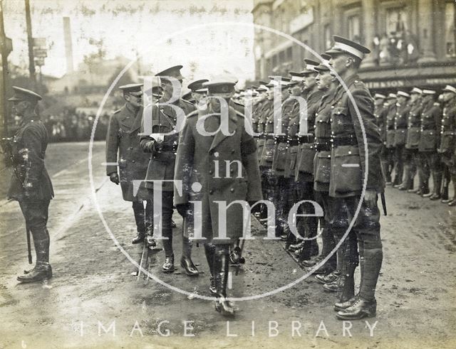 King George V's visit to Bath 1917