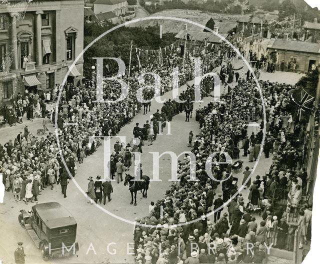 Freeing of Cleveland Bridge from tolls by Lord Bath 1929