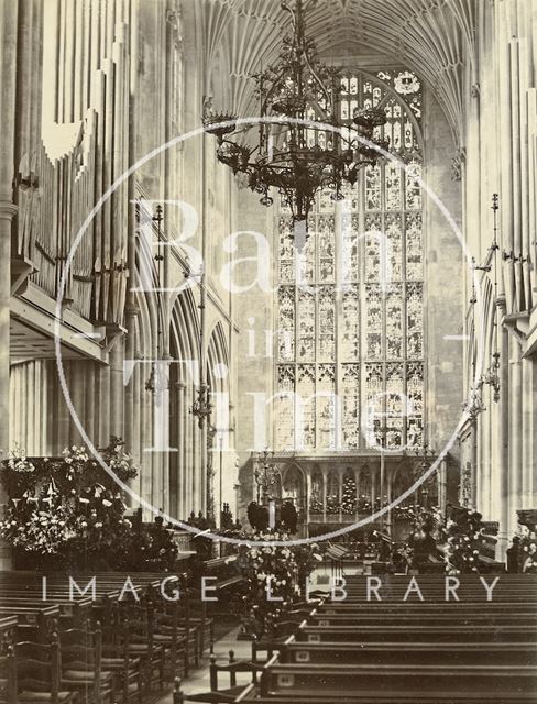 Bath Abbey east window c.1898