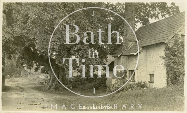 Country cottage at Bossington, Somerset c.1912