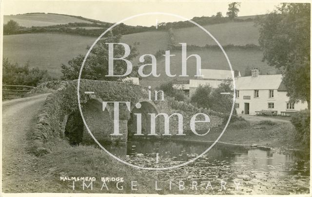 Malmesmead Bridge, Exmoor, Somerset c.1922